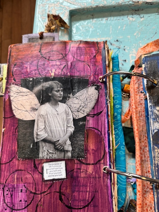 Other - ✨ "Begin Again, again. “ Altered Book | 22-Page Interactive Mixed Media Art